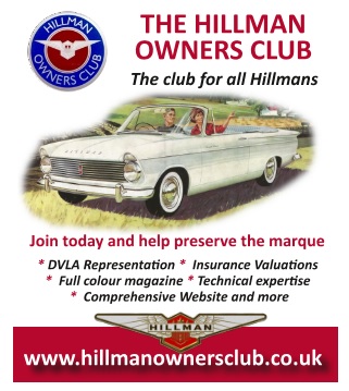 ヴィンテージ カーバッジ　HILLMAN OWNERS CLUB 希少 The Hillman Owners Club - News